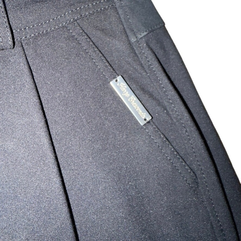 Horze Crescendo‎ Women Black Equestrian Breeches Riding Pants Crystal Studs 28W - Picture 6 of 10